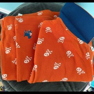 Boden Polo shirt, orange, size 11-12, Brand New no tags,